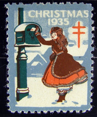 CC-licensed photo of the 1935 Christmas Seal by flickr user hannibal1107